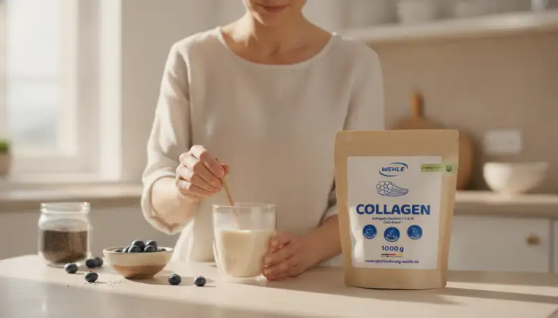 Collagen-Pulver Anwendung: Beauty-Booster