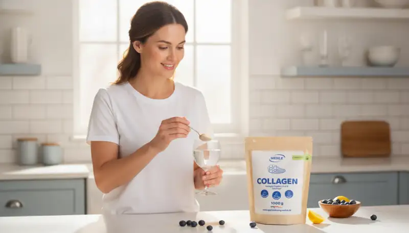 Marine Kollagen Peptide Drink: Jugendliche Ausstrahlung